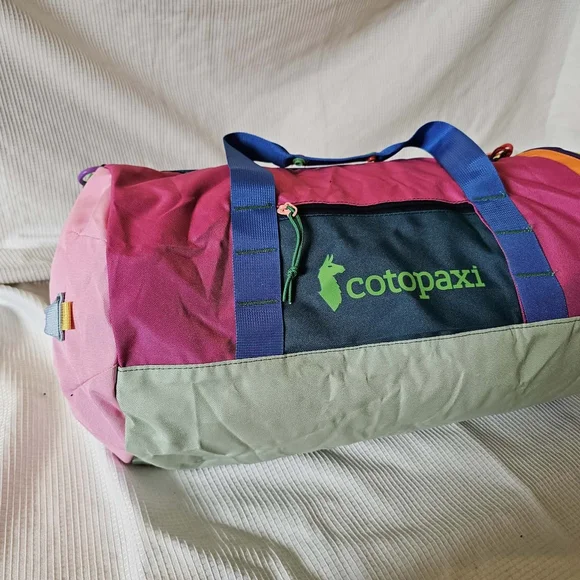 Cotopaxi Ligera 32L Packable Duffel Del Dia Colorful Lightweight Travel Gym Bag - Picture 4 of 9